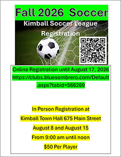 Soccer Registration Flyer